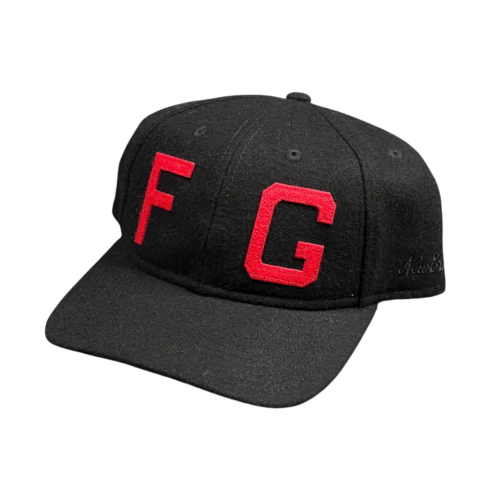 New Era x Fear of God Black Kansas City Monarchs 9FORTY Men's Adjustable Hat‎ FG